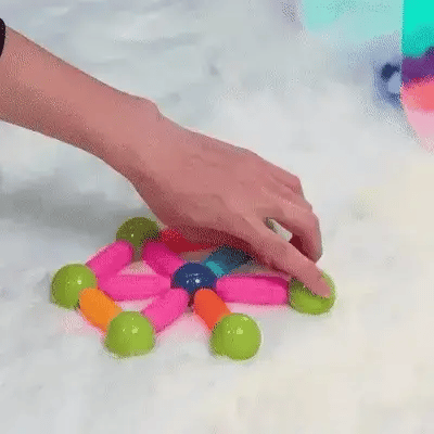 Magnetic Sticks Building Blocks | Early Learning Toy - Baby Gem