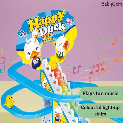 QuackTrack™ -Climbing Duck Parade Interactive Music & Lights