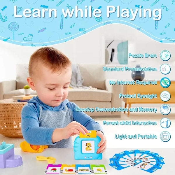 Talking Flash Cards For Kids Educational Learning BabyGem™