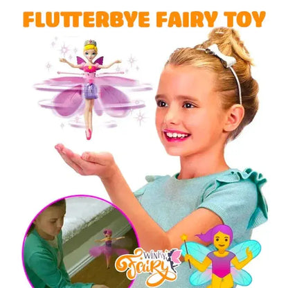 Imported Magic Flying Fairy Princess Doll Gesture Sensing For Kids with Usb Rechargeable Mini Flying Toy darvaza.pk