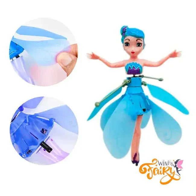 Imported Magic Flying Fairy Princess Doll Gesture Sensing For Kids with Usb Rechargeable Mini Flying Toy darvaza.pk