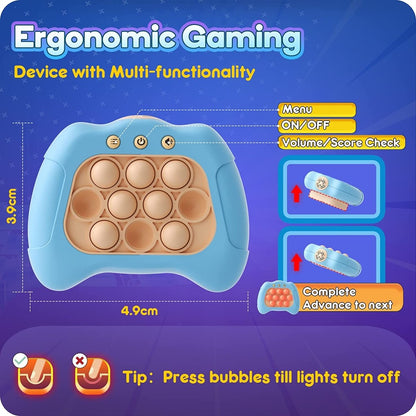 Pop It! PRO - The Light - Up, Pattern - Popping Game - Baby Gem